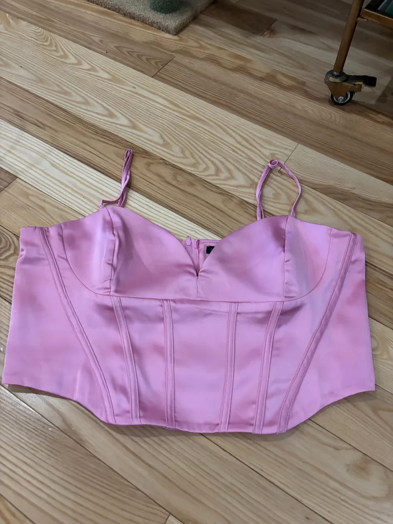 XL Pink Corset photo 1