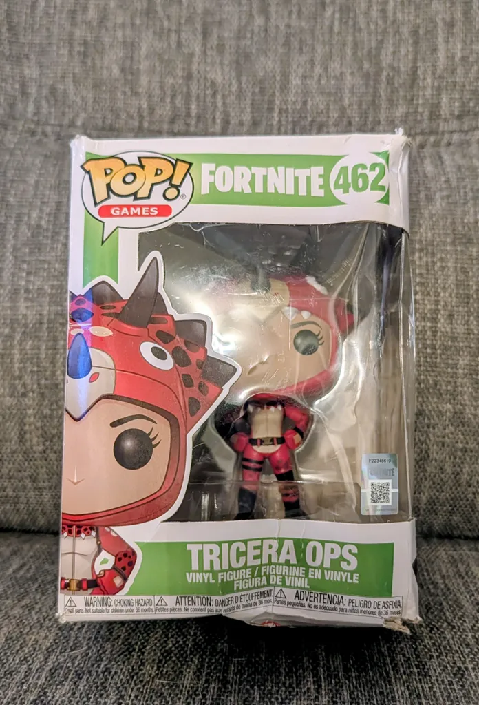 New Funko Pop! Games Fortnite Tricera Ops #462 photo 1