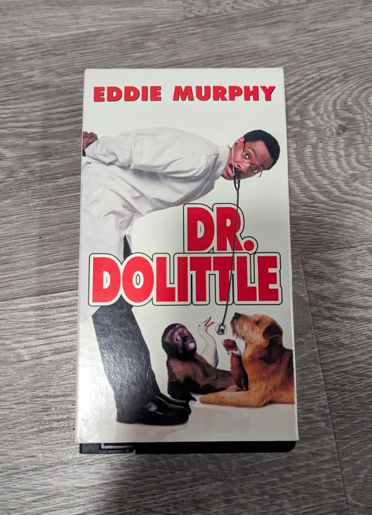 Dr. Dolittle VHS Tape - Eddie Murphy Movie photo 1