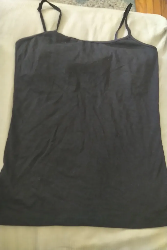 BNWT small black tank top photo 1