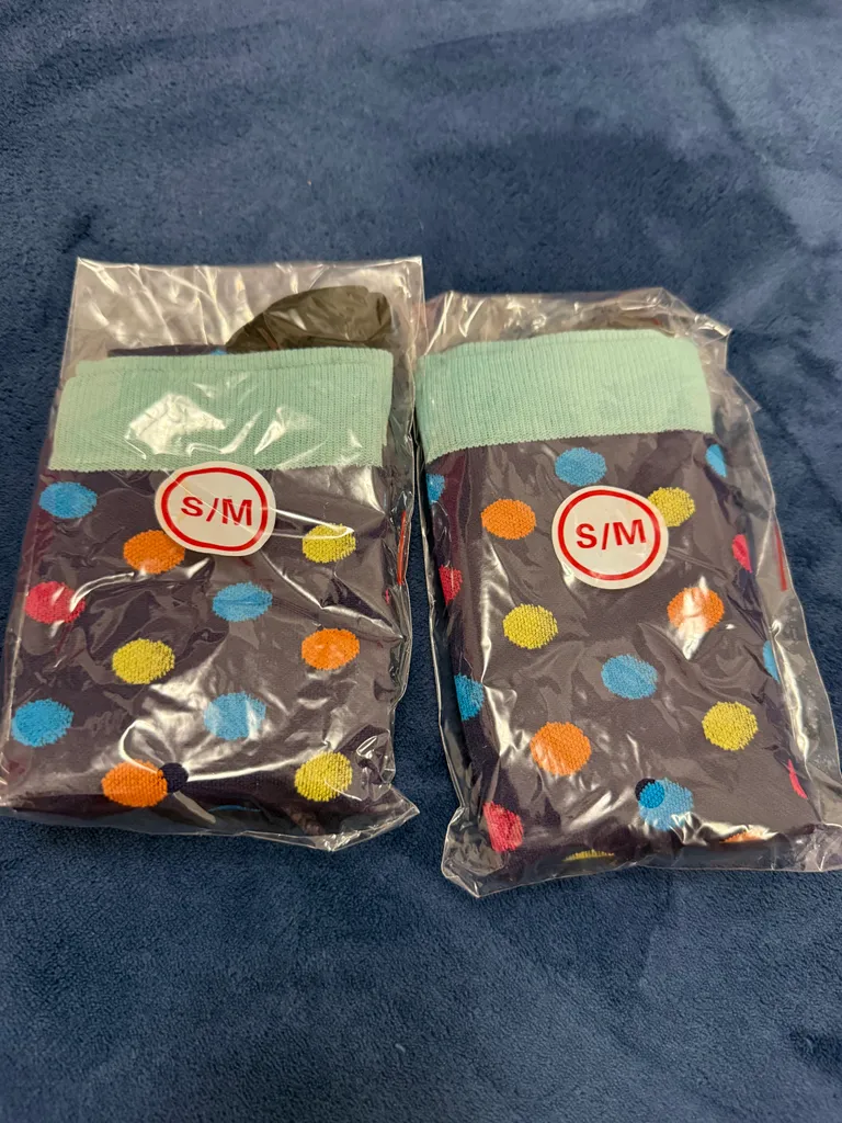 BNIP compression socks- polka dots - size small photo 1