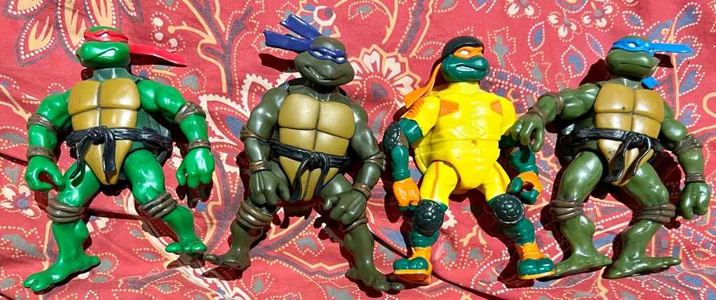 TMNT Teenage Mutant Ninja Turtles 2002-2003 Figures photo 1