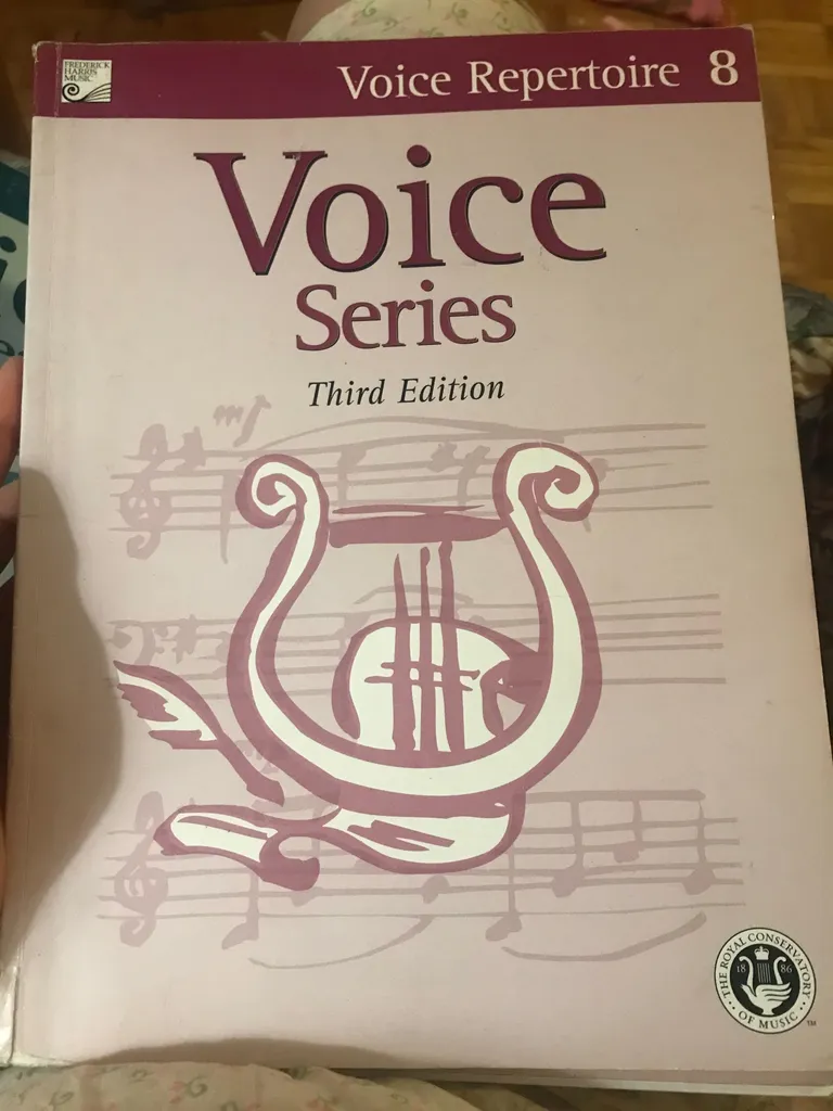 RCM classical voice books  photo 1