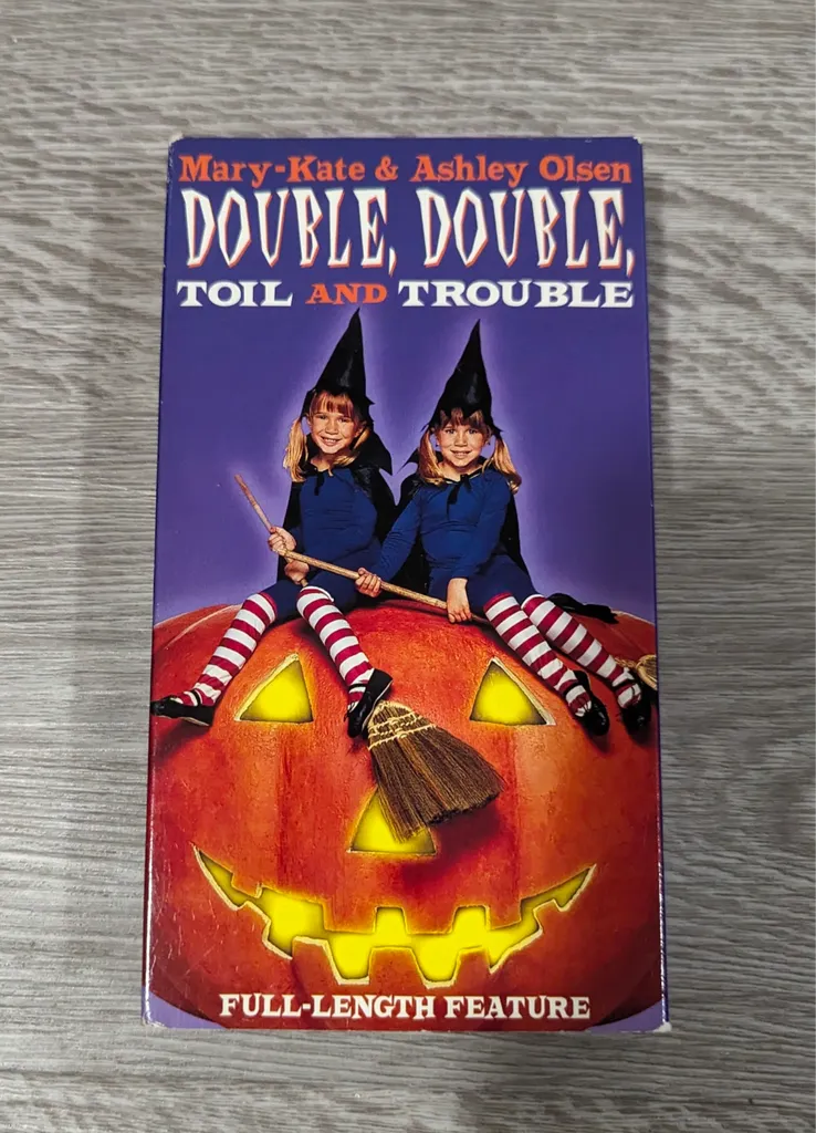 Double, Double, Toil and Trouble VHS Tape photo 1