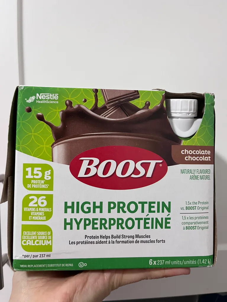 Pending- Box of Boost high protein chocolate drink  photo 1