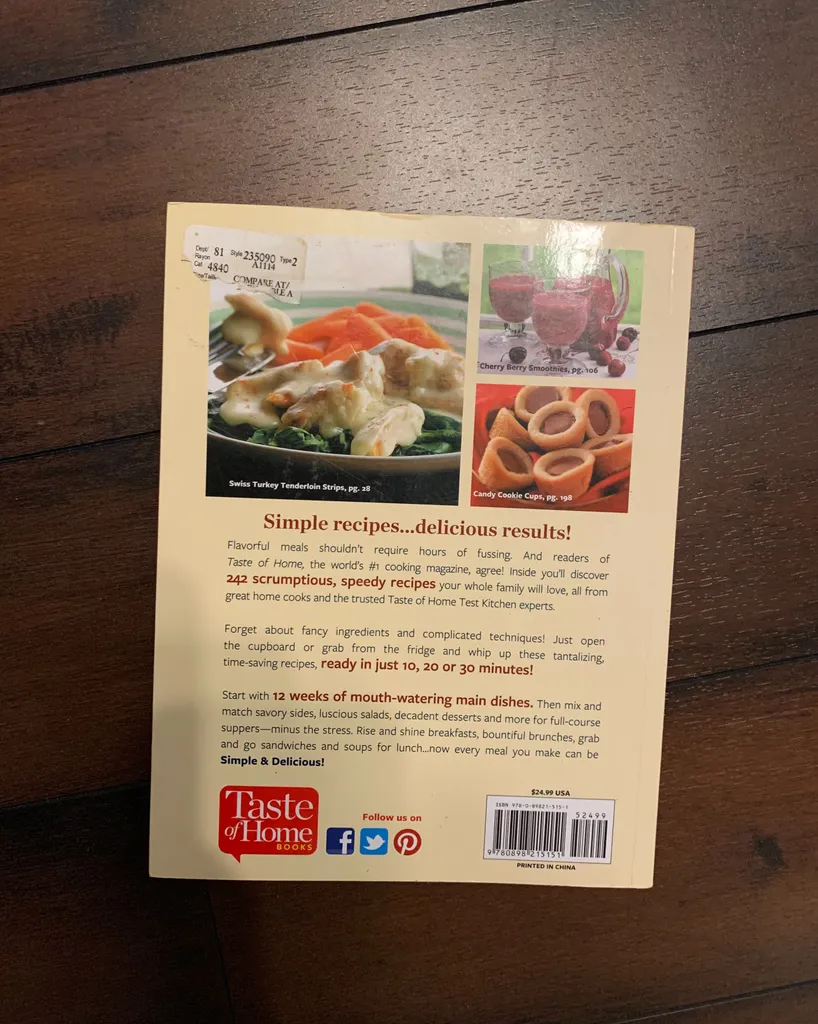 Simple & delicious cookbook photo 1