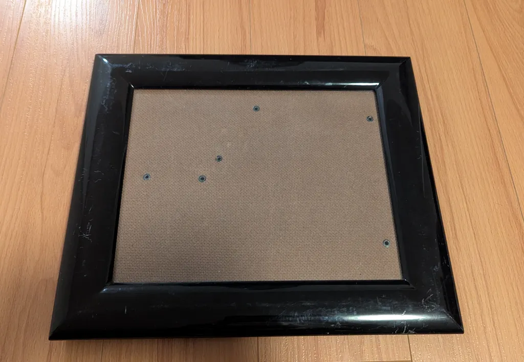 Black Picture Frame with Stand  photo 1