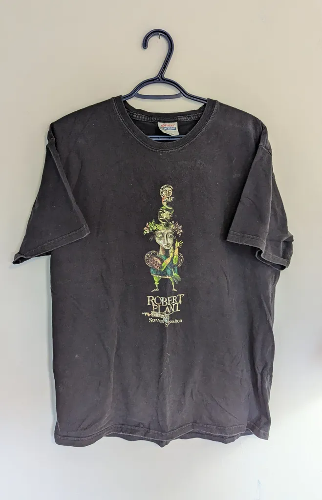 Robert Plant Mighty Rearranger T-shirt - Men's Large photo 1