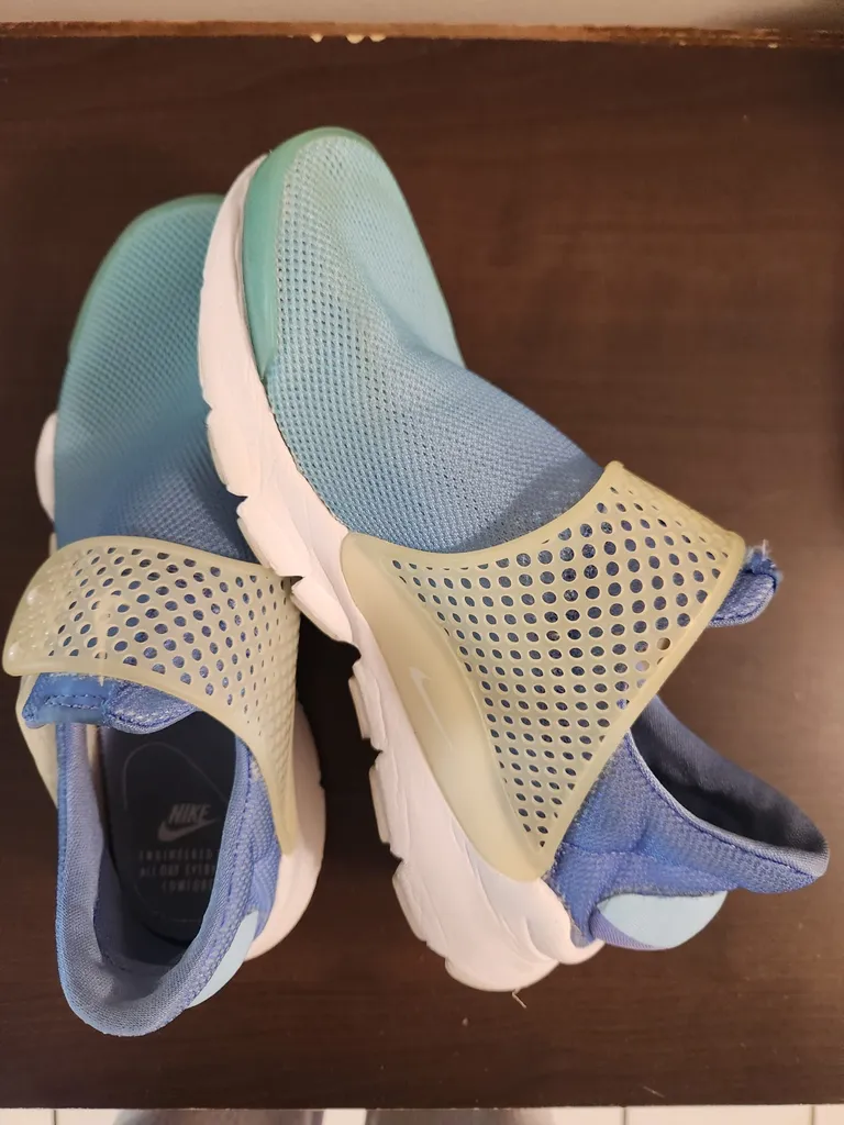 Nike blue shoes  photo 1