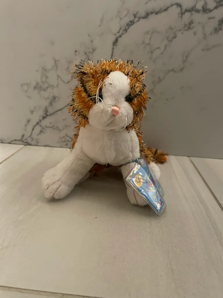 BNWT small webkinz striped alley cat photo 1