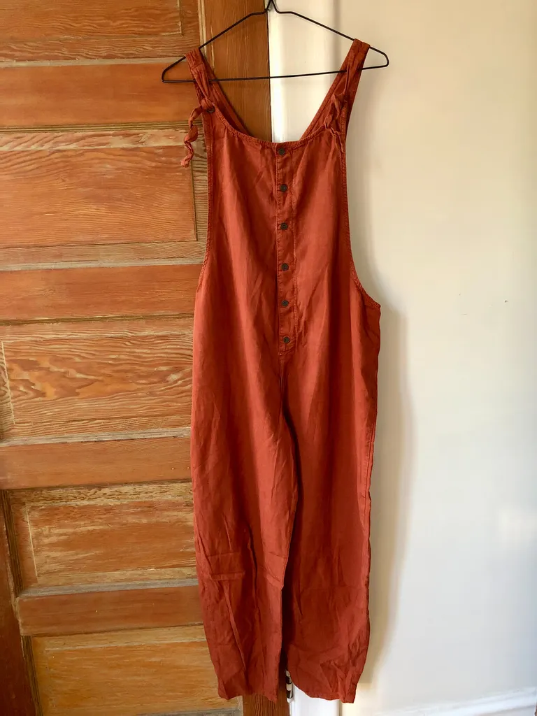 Burnt Orange Jumper/overalls photo 1