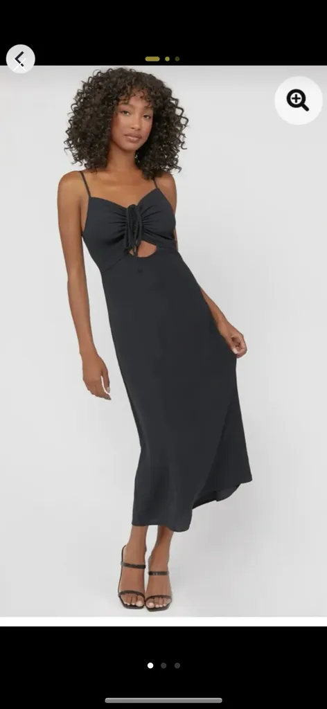 Cutout Midi Dresss photo 1