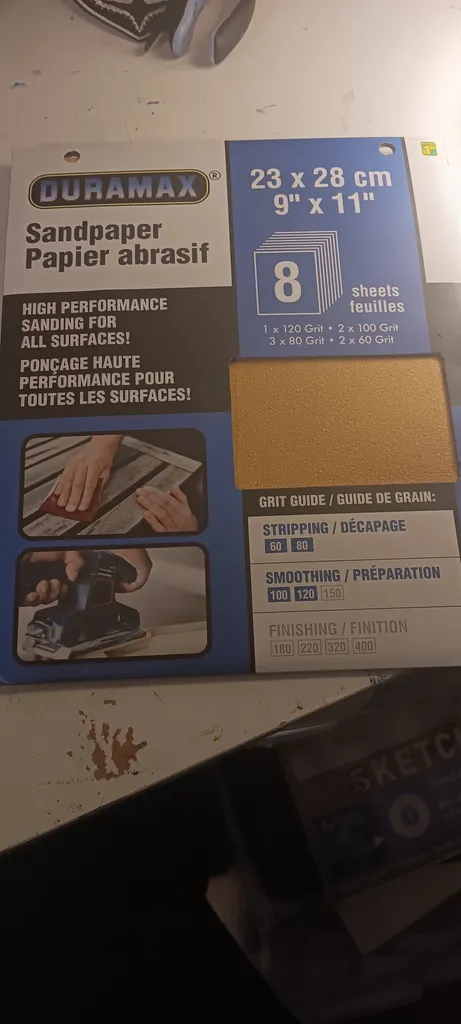 Sheets of sandpaper  photo 1