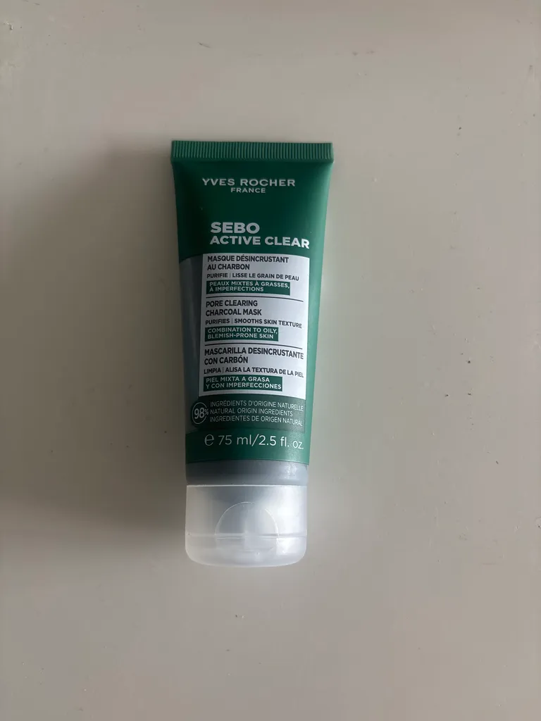 New Yves Rocher charcoal mask photo 1