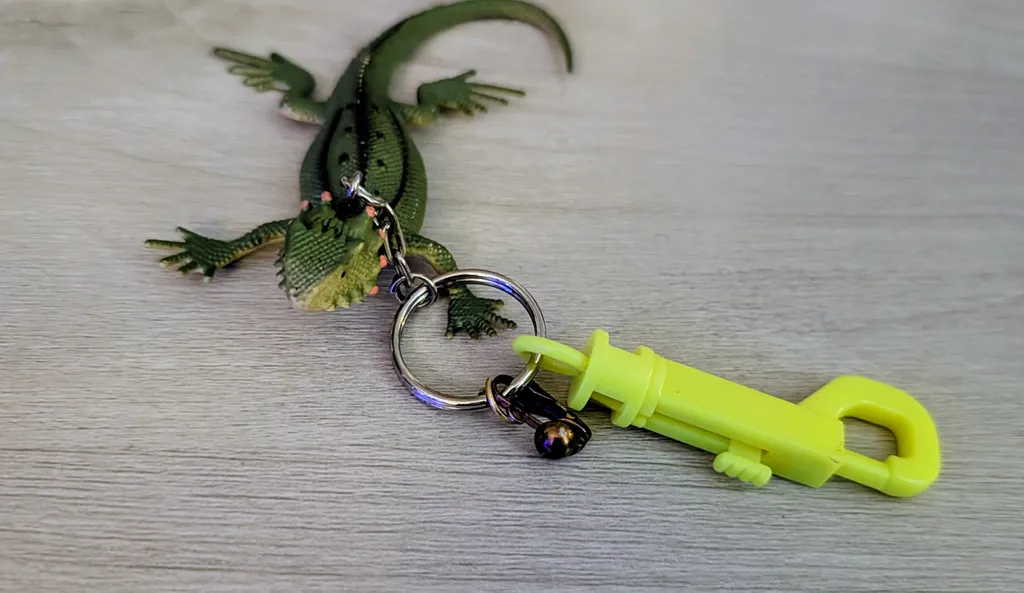 Brand New Lizard & Clip Keychain  photo 1