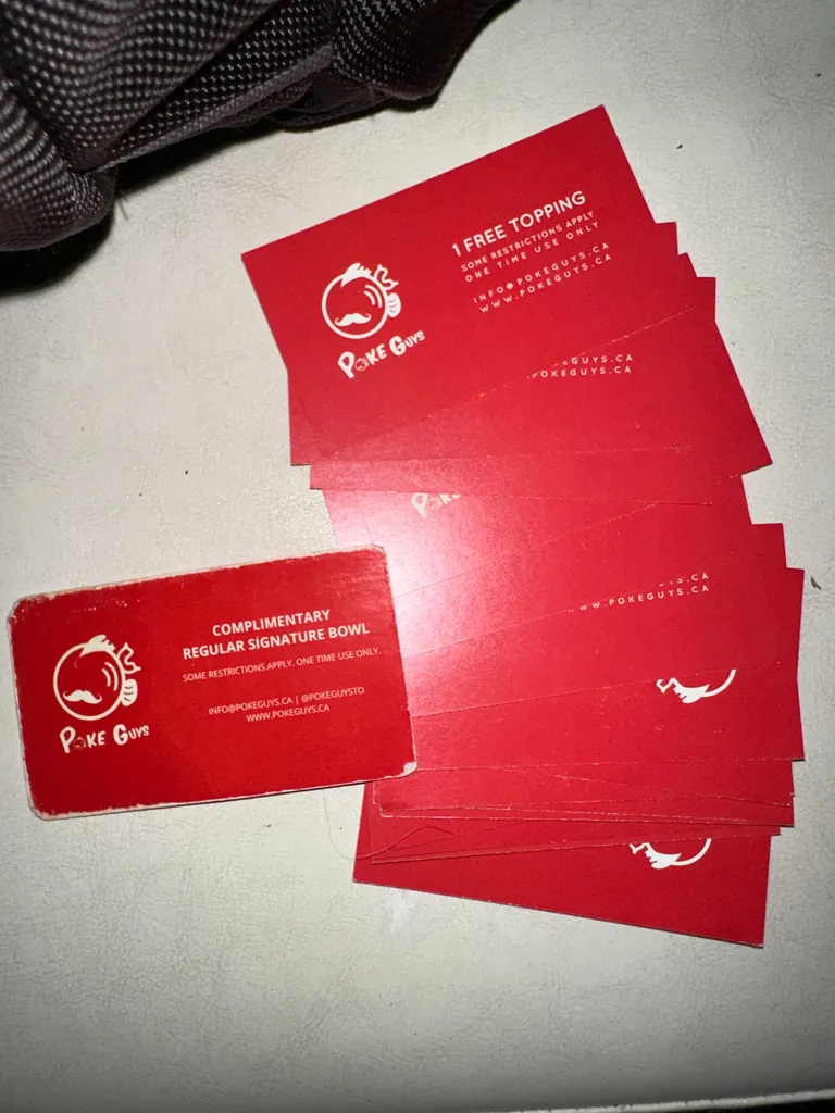 Poke Guys Free Salad and toppings photo 1