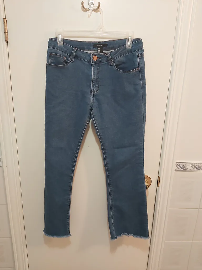 Light blue jeggings photo 1