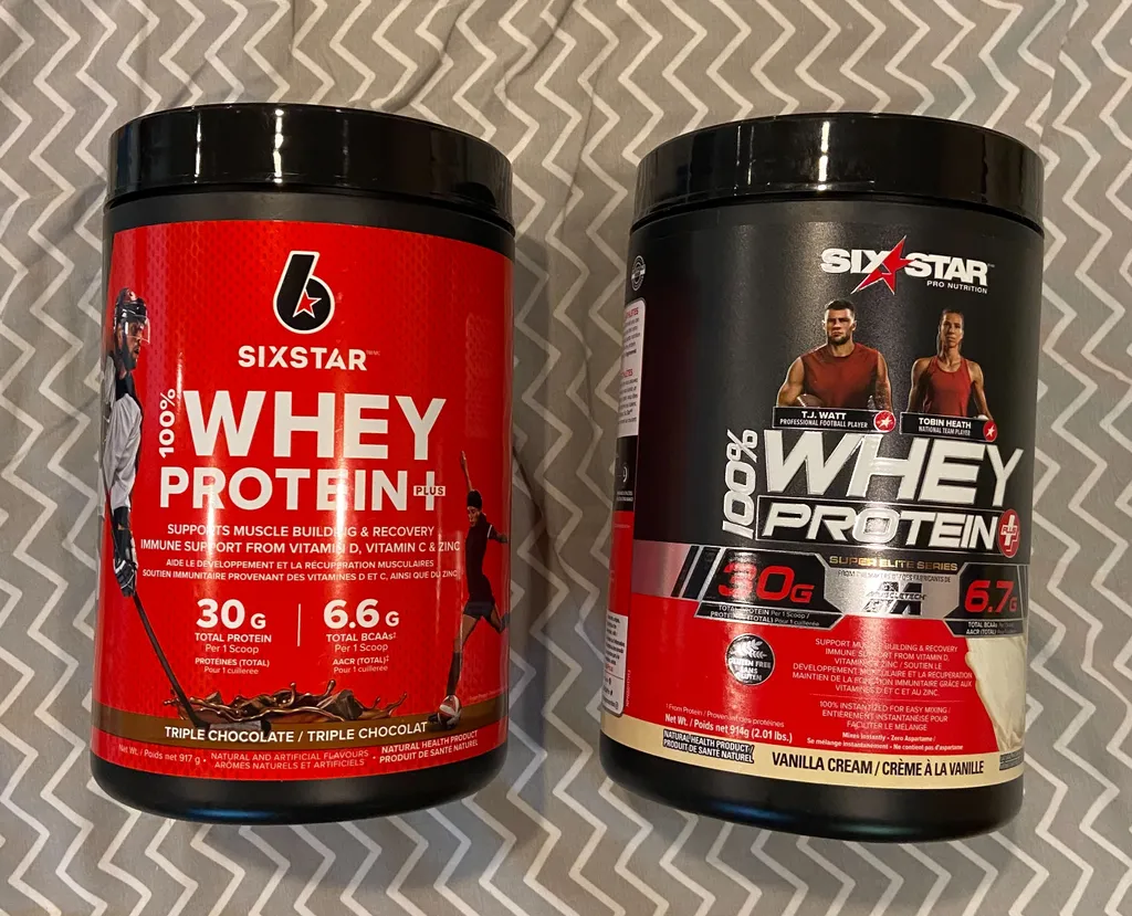 Whey Protein Powder - Unopened Tubs (Chocolate, Strawberry & Van photo 1
