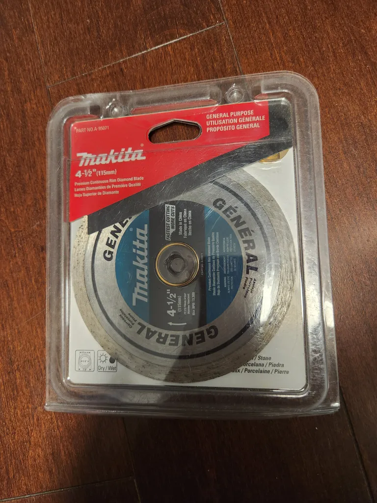Makita Premium Continuous Rim Diamond Blade BNIP photo 1