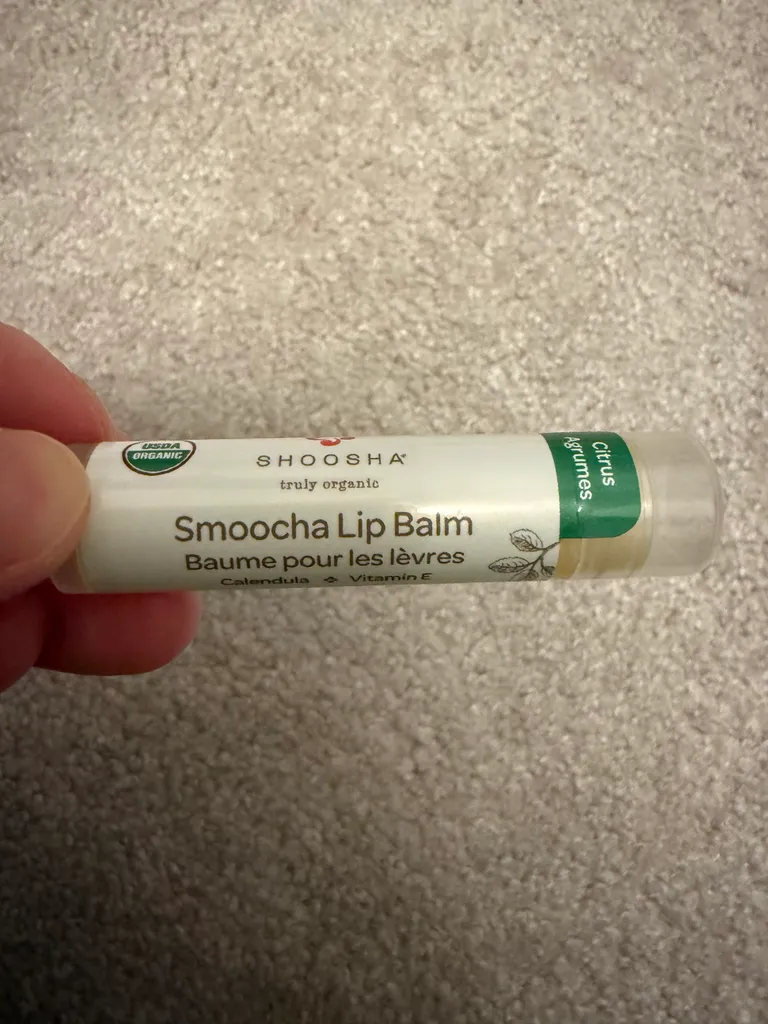 Shoosha brand lip balm - citrus  photo 1