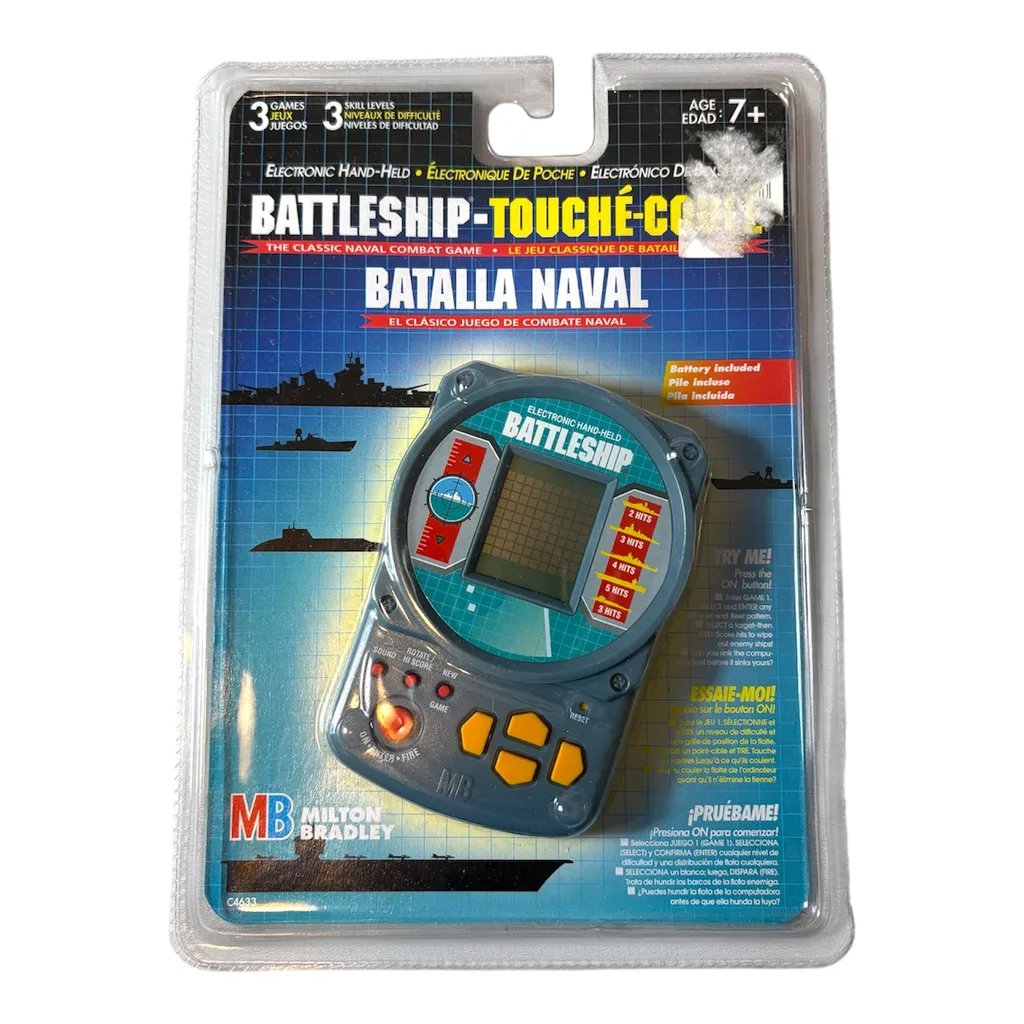 NEW SEALED Vintage 1995 Battleship Electronic Handheld Game photo 1