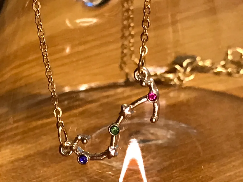 Scorpio zodiac necklace  photo 1