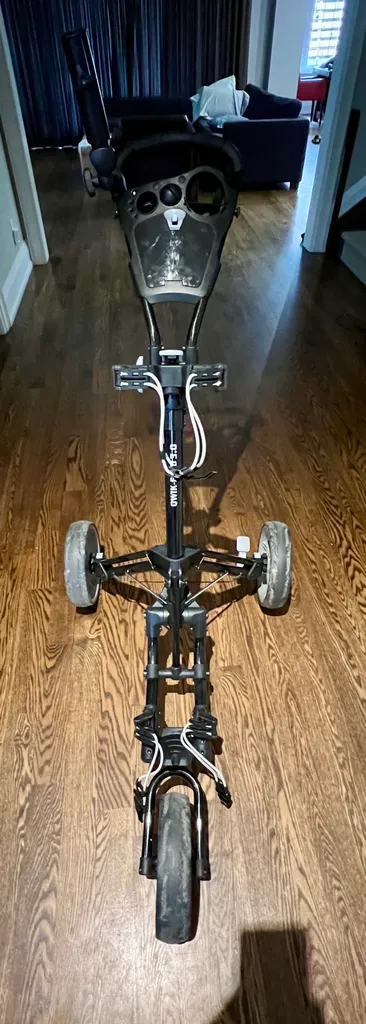 Easy Fold Golf Caddy Push Cart photo 1