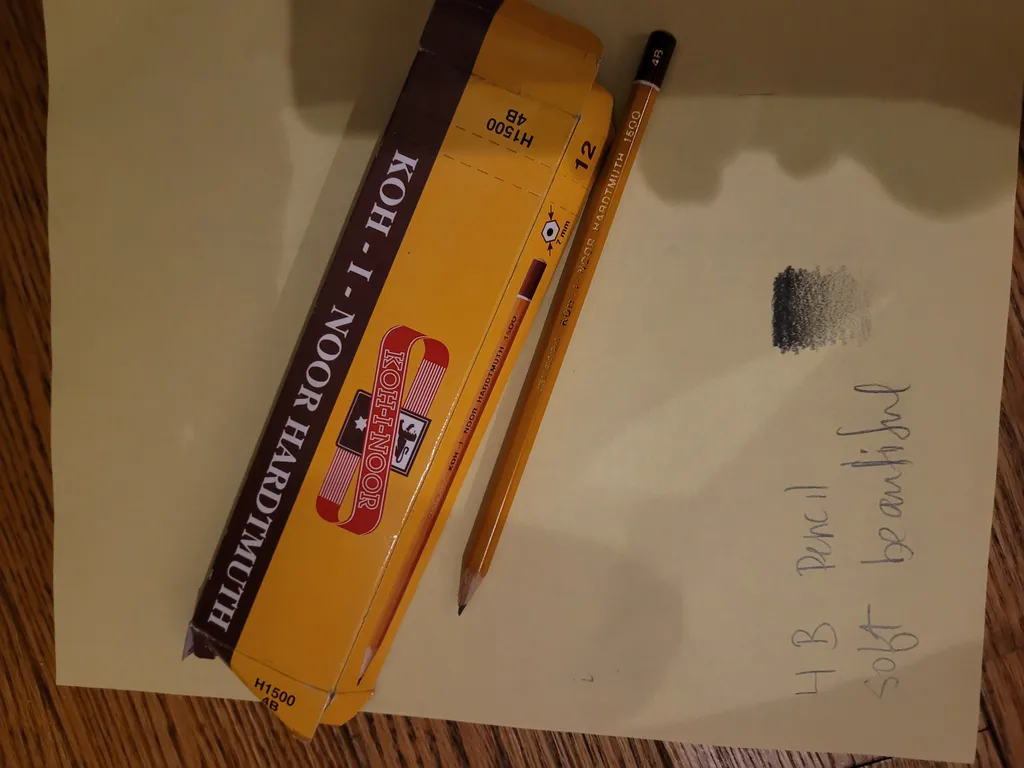 4B Pencil (softer, nicer) photo 1