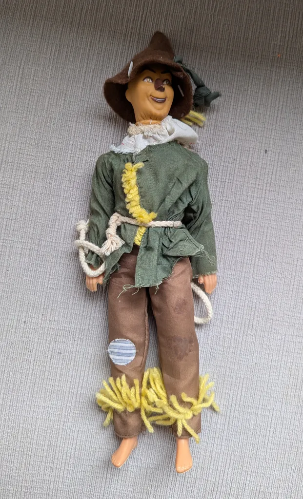 Vintage Wizard of Oz Scarecrow Doll photo 1
