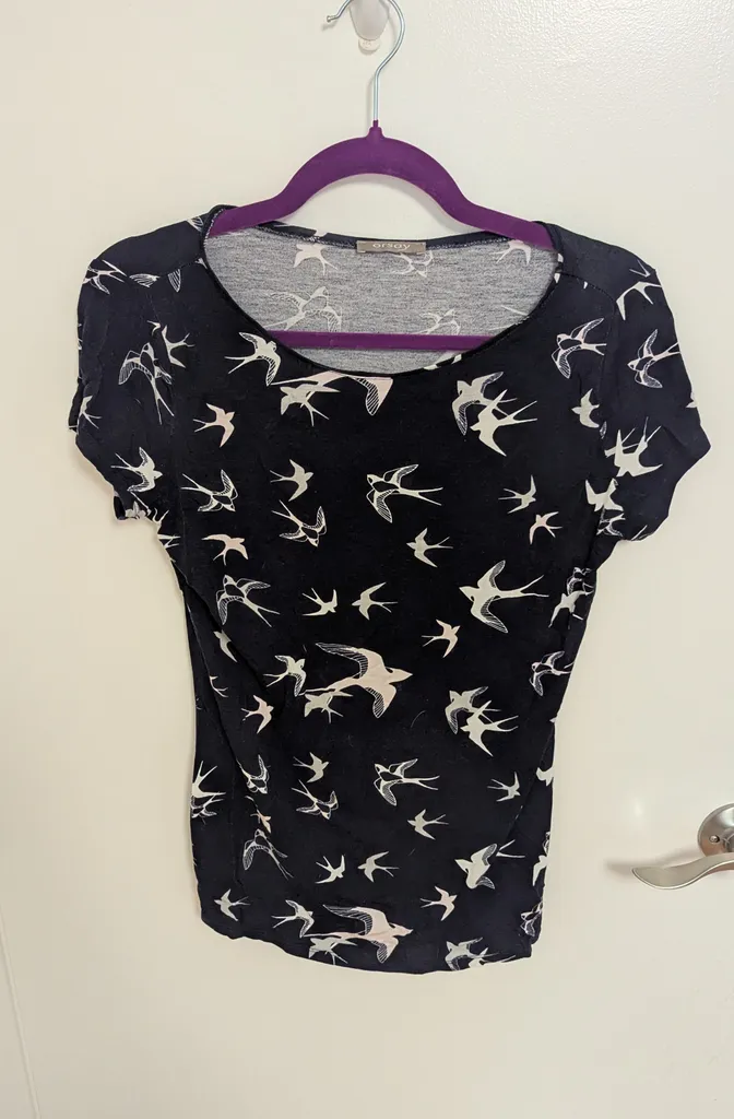 Orsay Bird Shirt - Women's Medium photo 1