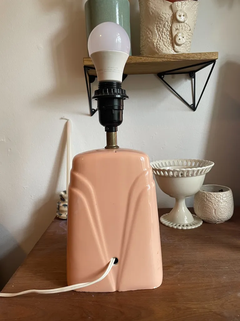 Art deco style lamp photo 1