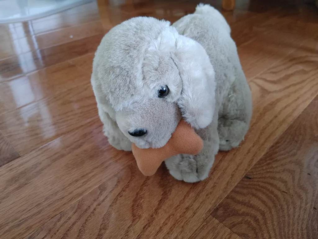 Stuffed dog toy photo 1