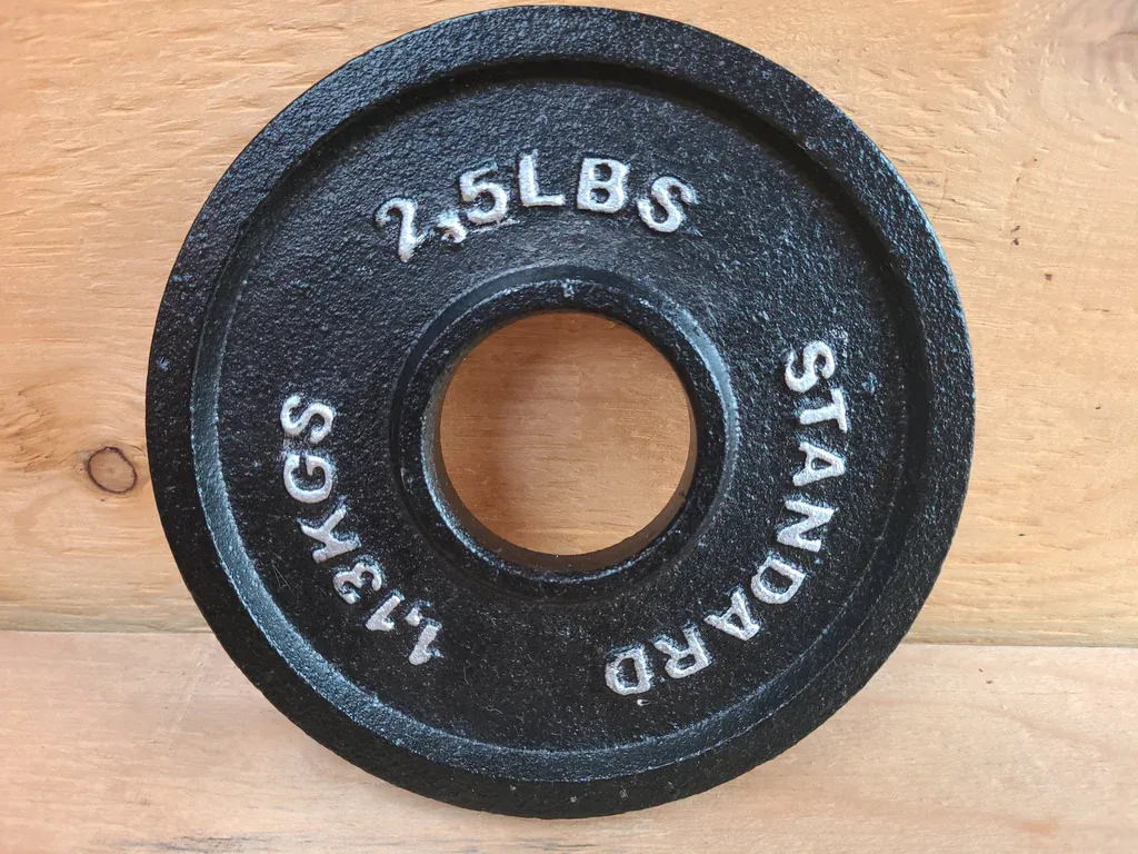 2.5lb Barbell Weights (x2) photo 1