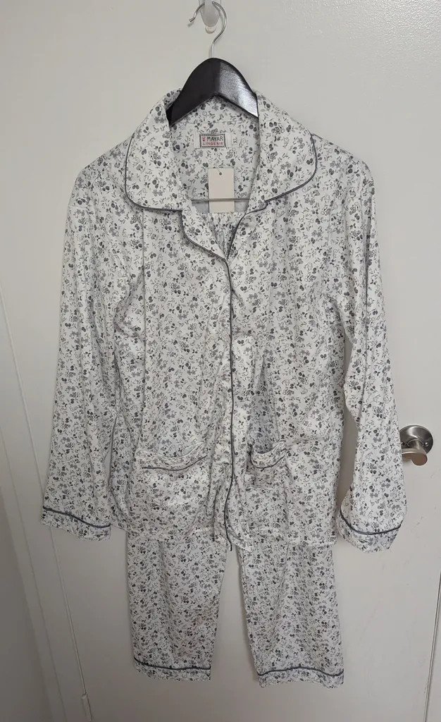 Brand New with Tags Floral Pajama Set - Women's Size X-Large photo 1