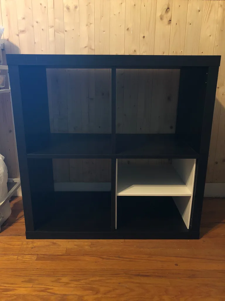 Ikea Black Kallax Quad Unit  photo 1
