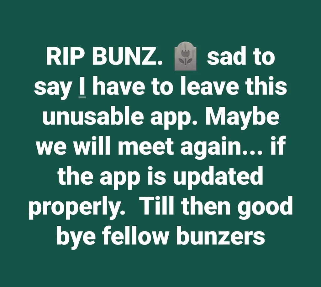 goodbye BUNZ 🪦🥀 photo 1