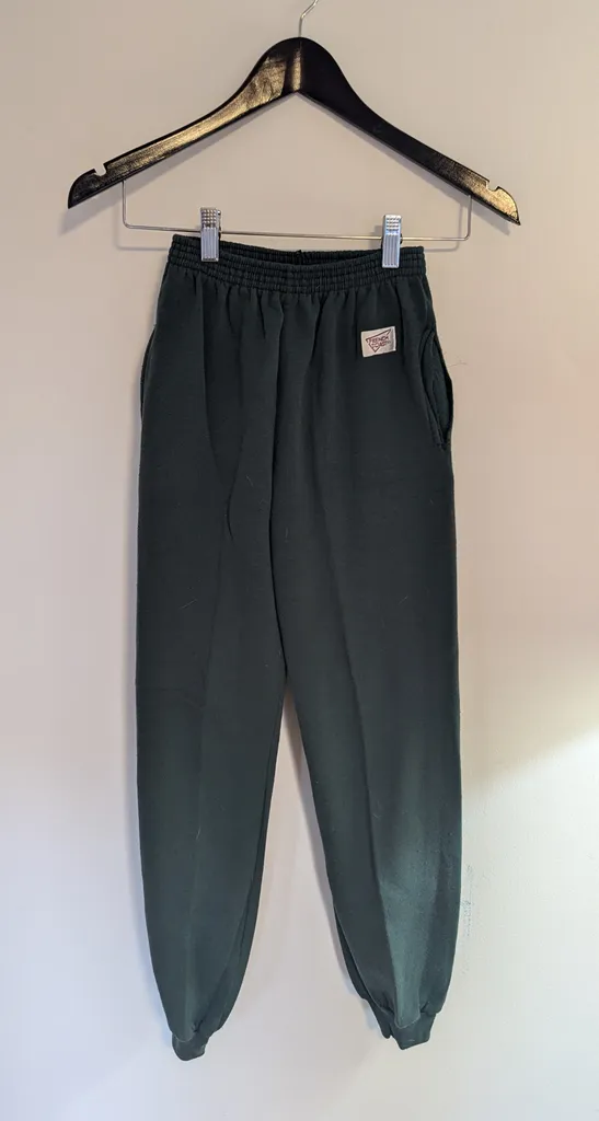 French Toast Kids' Joggers - Size L/6 - Dark Green photo 1