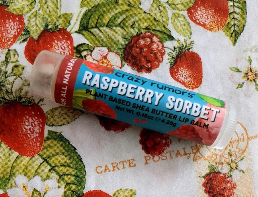 Crazy Rumours Raspberry Sorbet Vegan Lip Balm photo 1