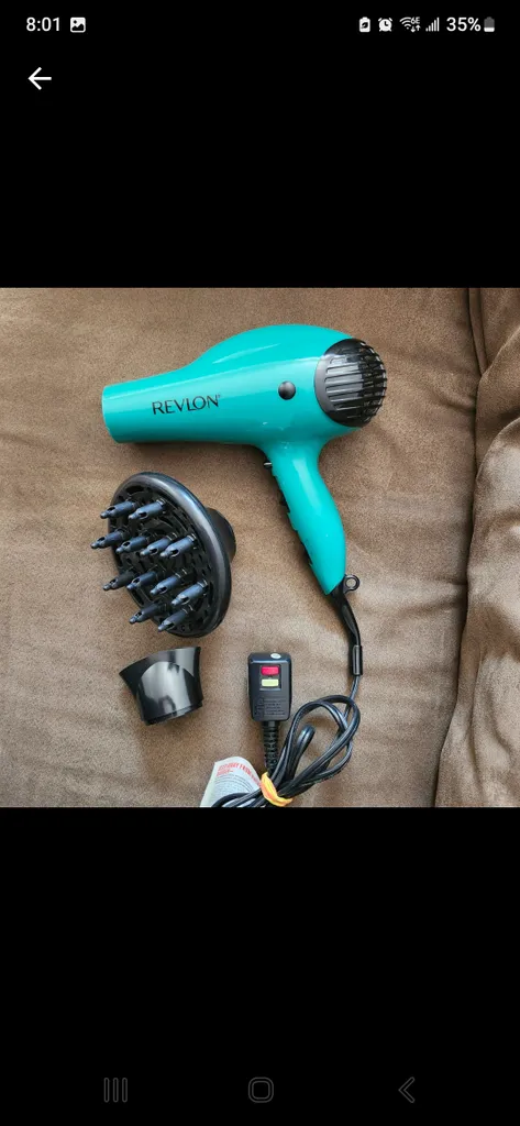 Revlon hair dryer  photo 1
