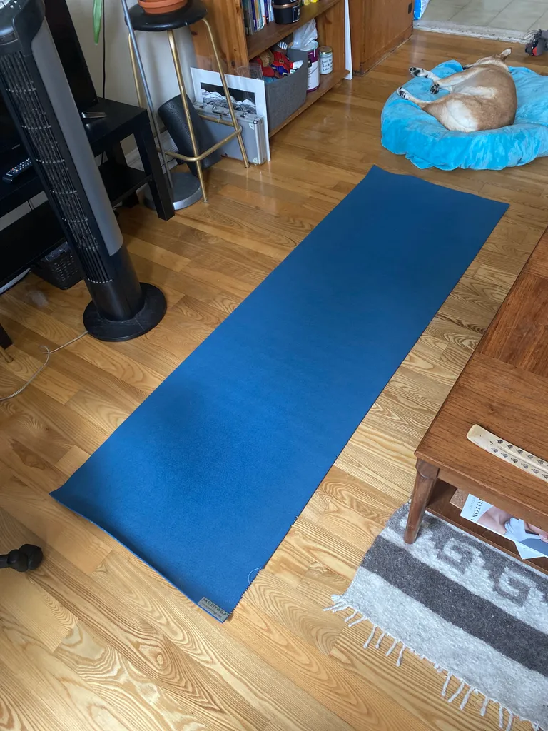 Jade yoga mat photo 1