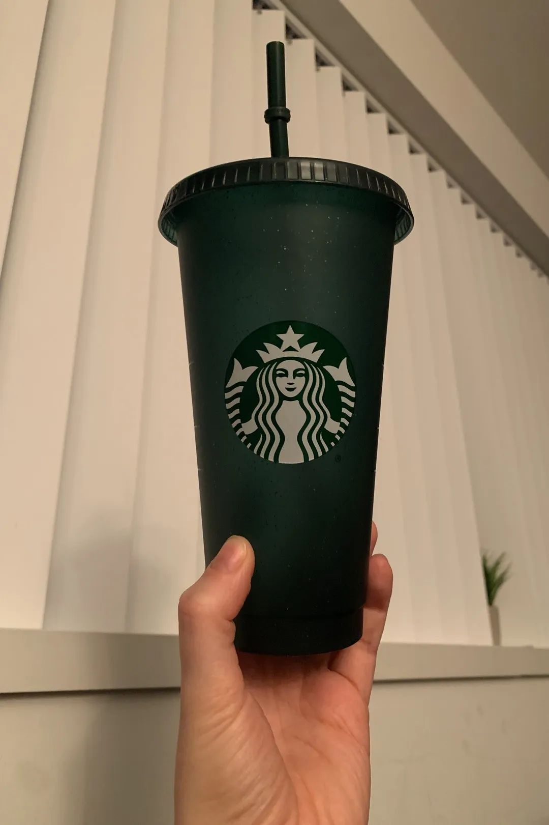 New Starbucks Cold Cup - Dark Green photo 1