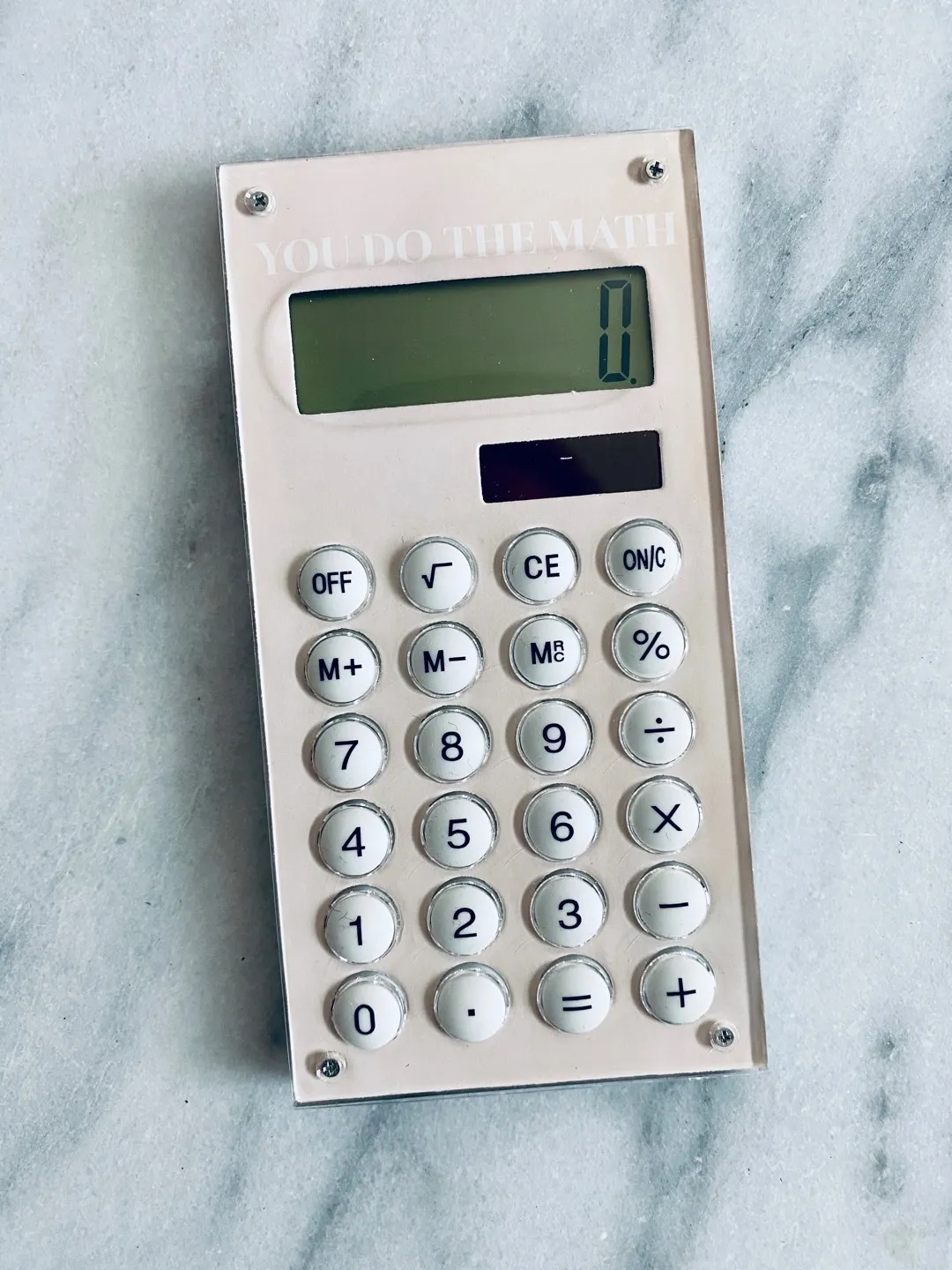 Indigo Cute pink decorative calculator photo 1