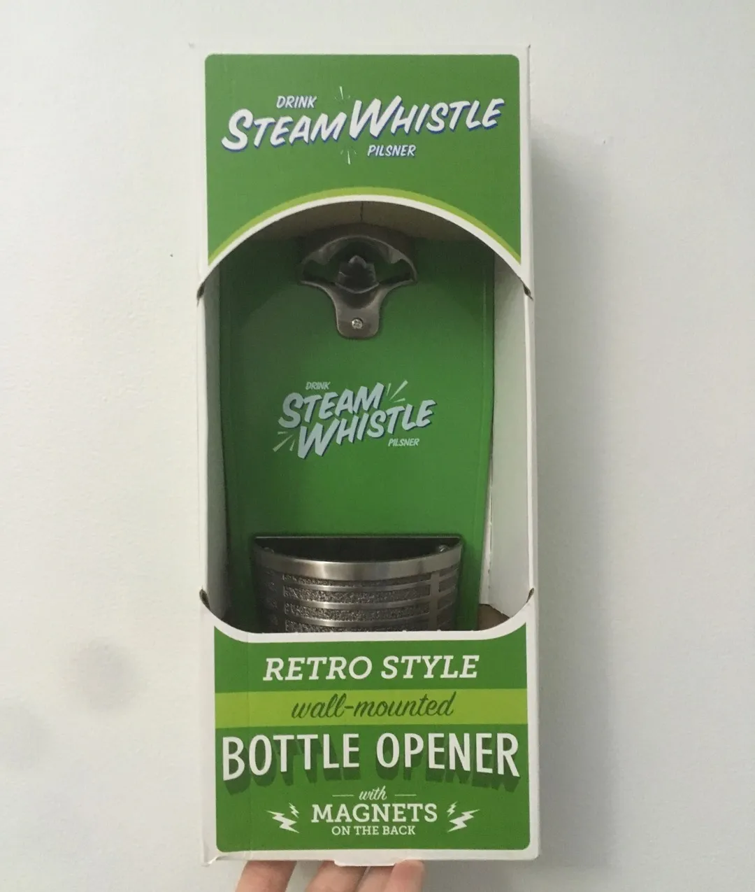Steam Whistle Retro Metal Bottle Opener photo 1