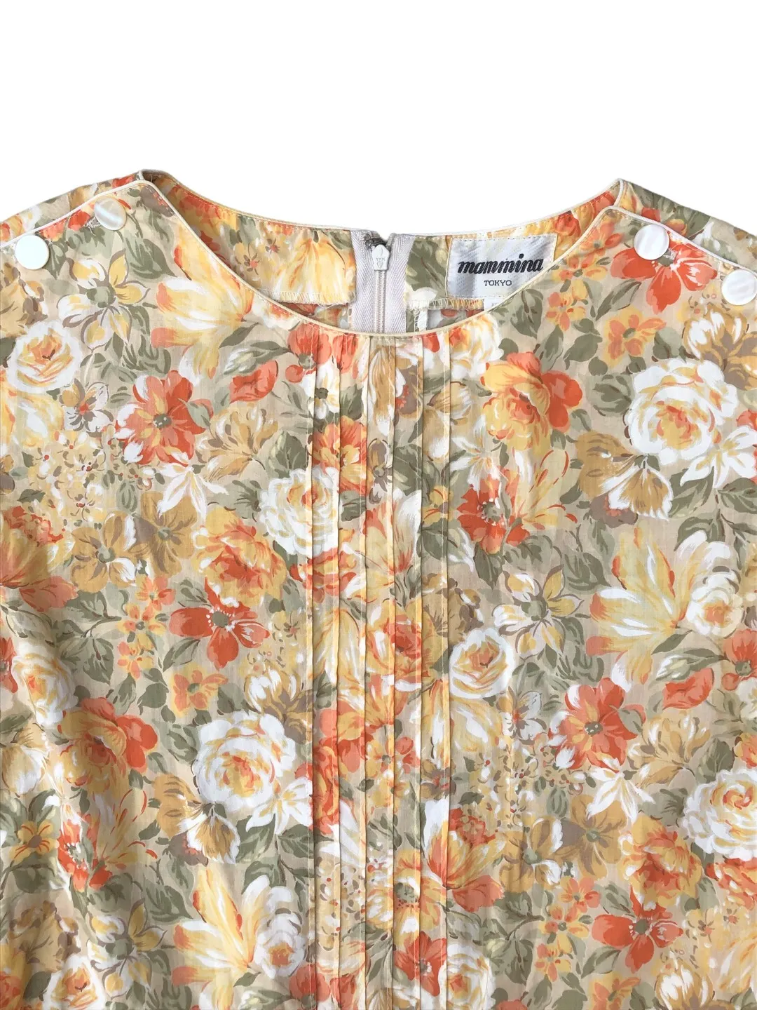 80s Vintage Floral Dress From Japan photo 1