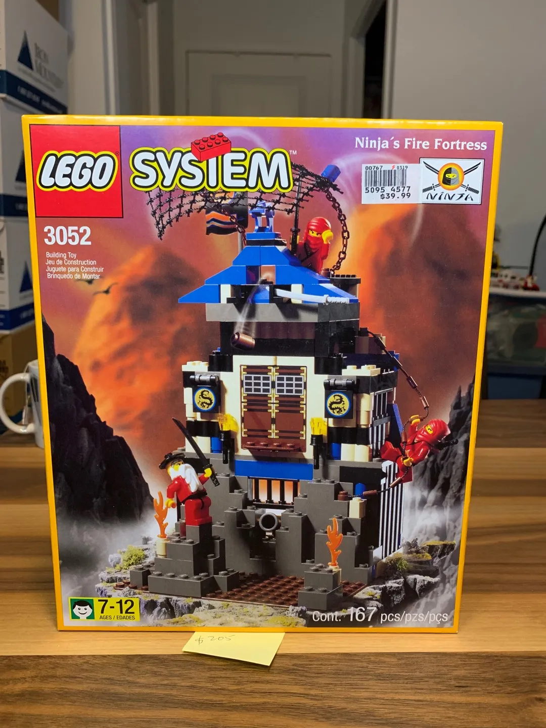 BNIB Lego System Ninja’s Fire Fortress #3052 photo 1