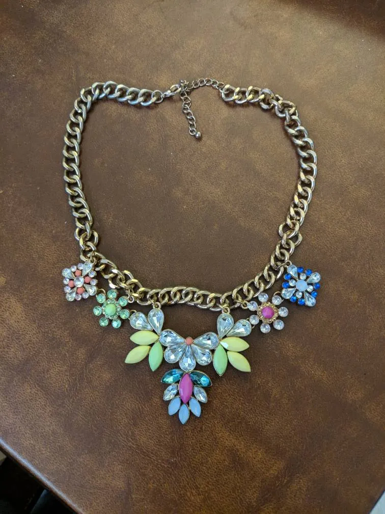 Forever 21 Rhinestone Necklace photo 1