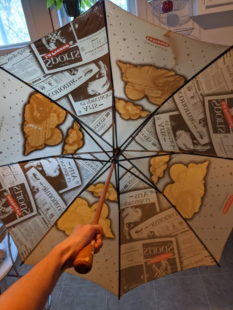 Giant vintage umbrella photo 1