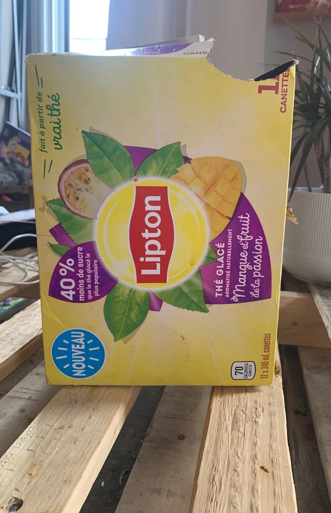 mango passion fruit ice tea photo 1