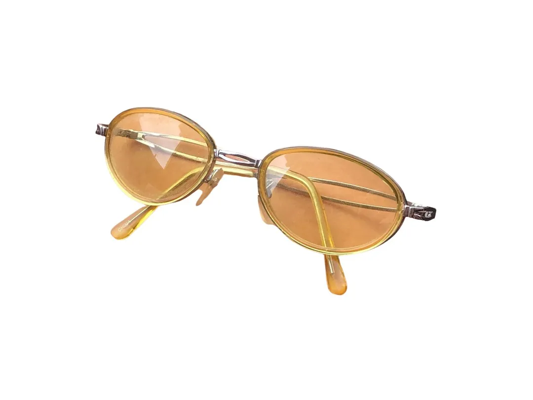 Yellow sunglasses photo 1