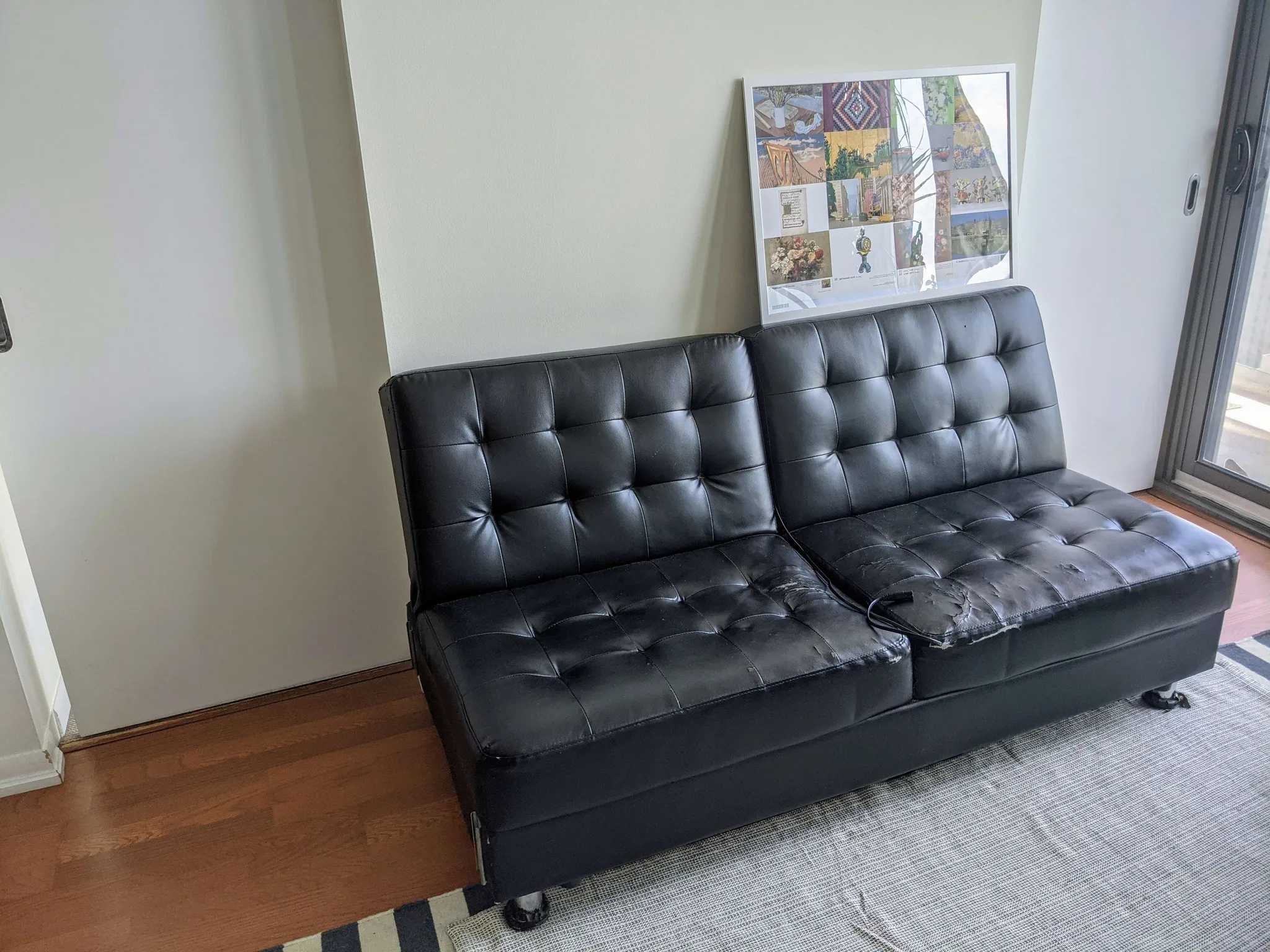 Free futon, DT pickup photo 1